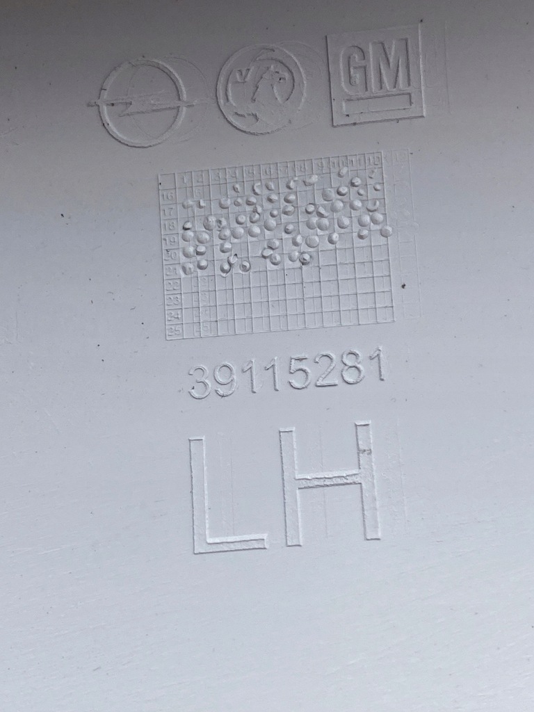 фото №7, Opel crossland задняя сторона левая обивка крышки задний / багажника 39115281