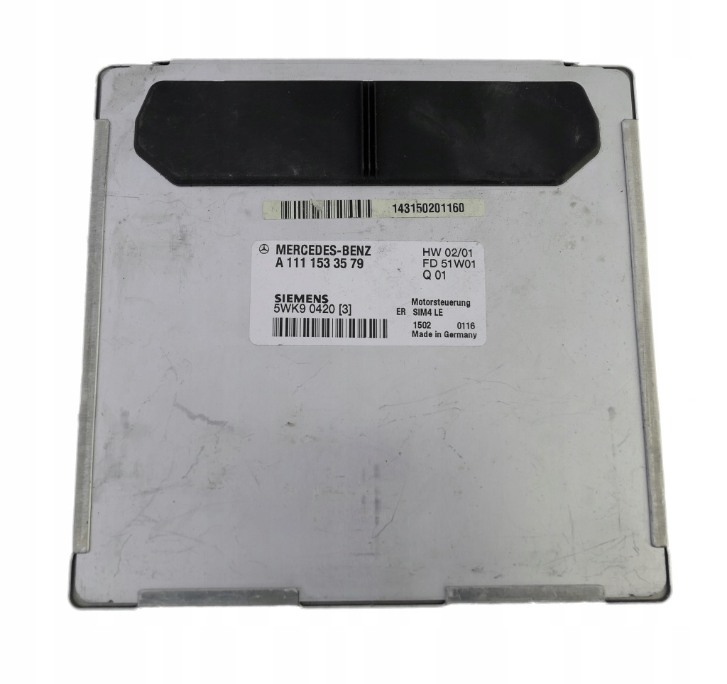 фото №1, Блок керування mercedes w203 a1111533579 5wk90420