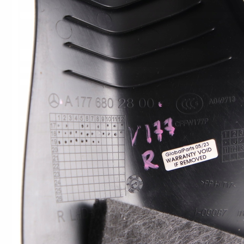 Mercedes w177 накладка поріг дверей перед правий a1776802800 Доставка