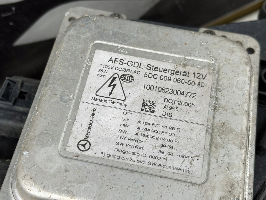 фото №12, Mercedes gl x164 лампа перед левая ксенон lift