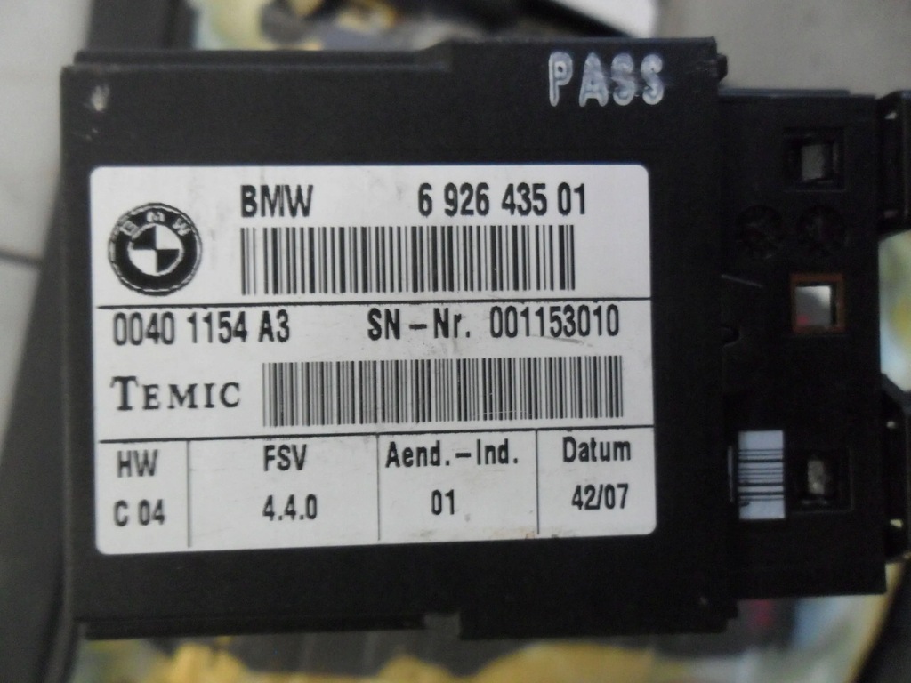 фото №7, Bmw 3 e90 2008 сидіння сидіння правий перед пасажира підігрів