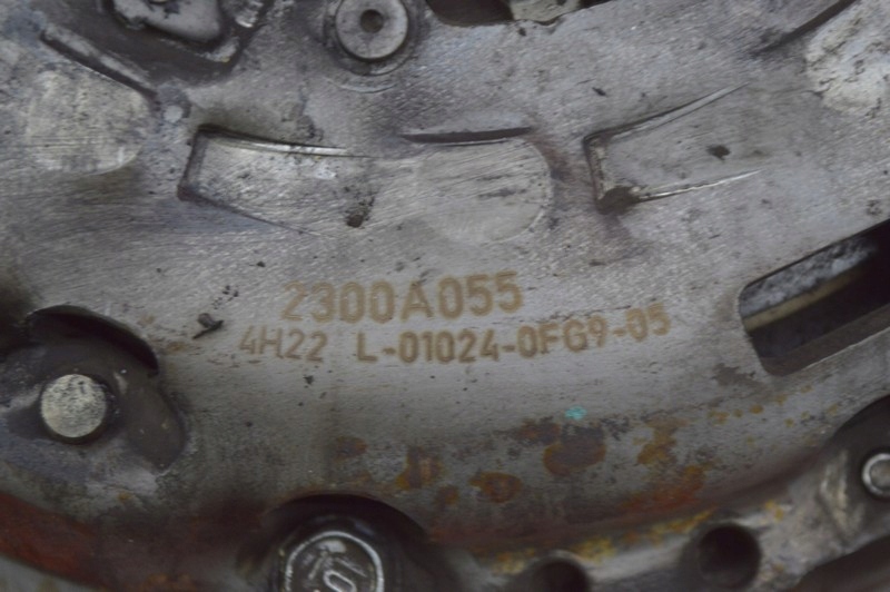 фото №8, Сцепление двухмассовый двухмассовый маховик 2300a055 mitsubishi asx 1 i 1.8 did 15r