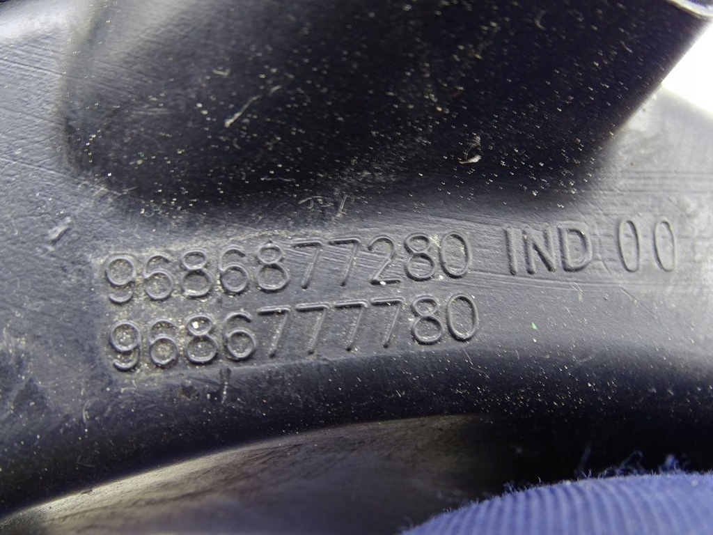 фото №3, Peugeot 207 06-12 труба воздуха туннель обдув