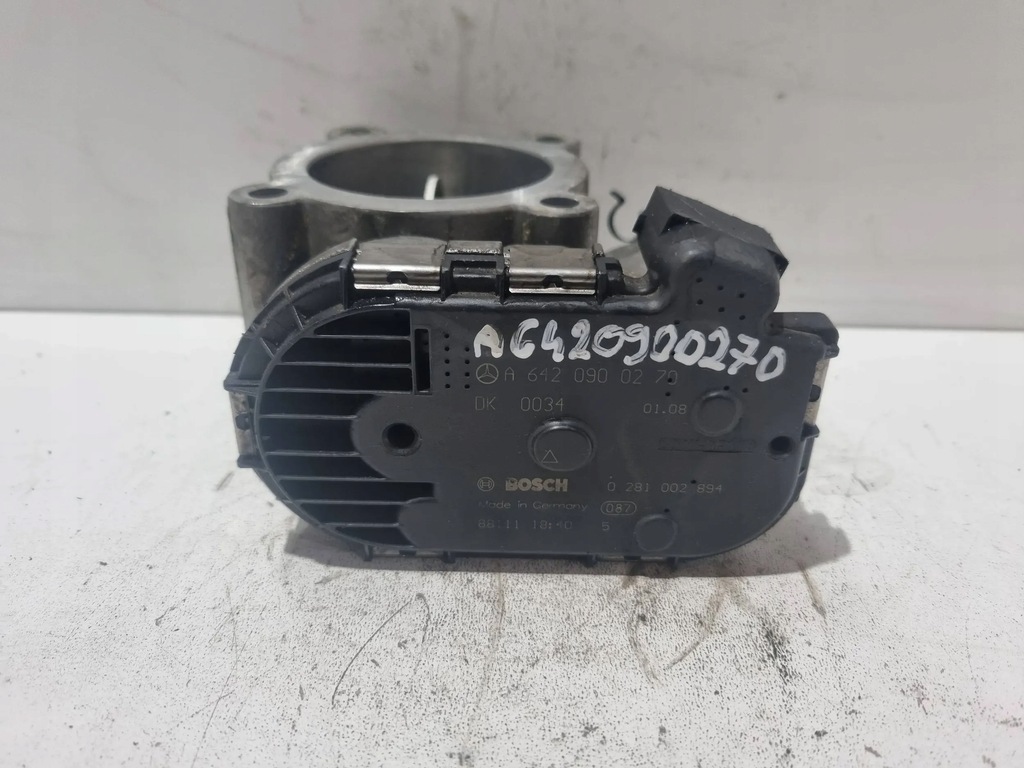 фото №5, Дросельна заслінка a6420900270 mercedes w212 w221 w251 ml 3.0cdi