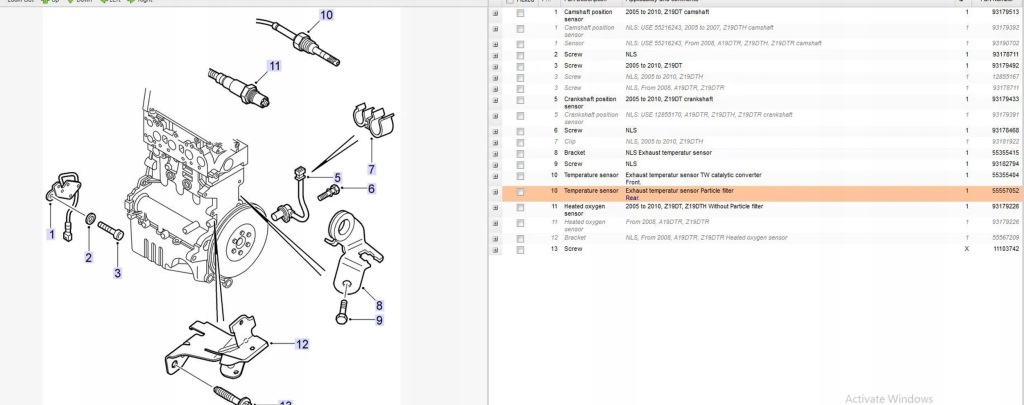 фото №5, Saab 9-3 ver2 2006 датчики температуры масла