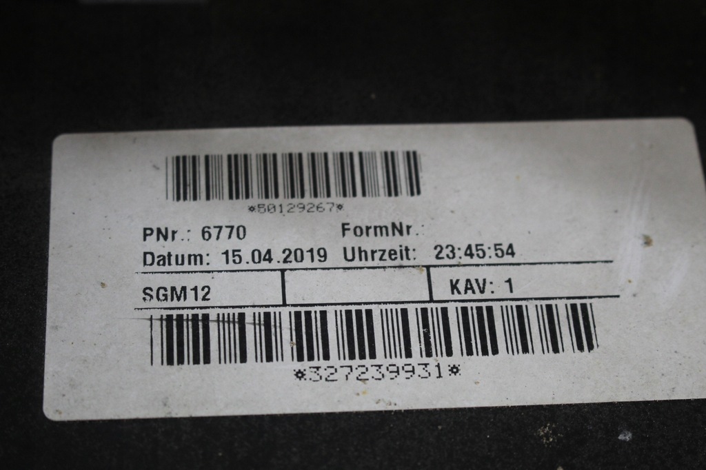 фото №7, Спойлер перед накладка porsche macan 95b807061m