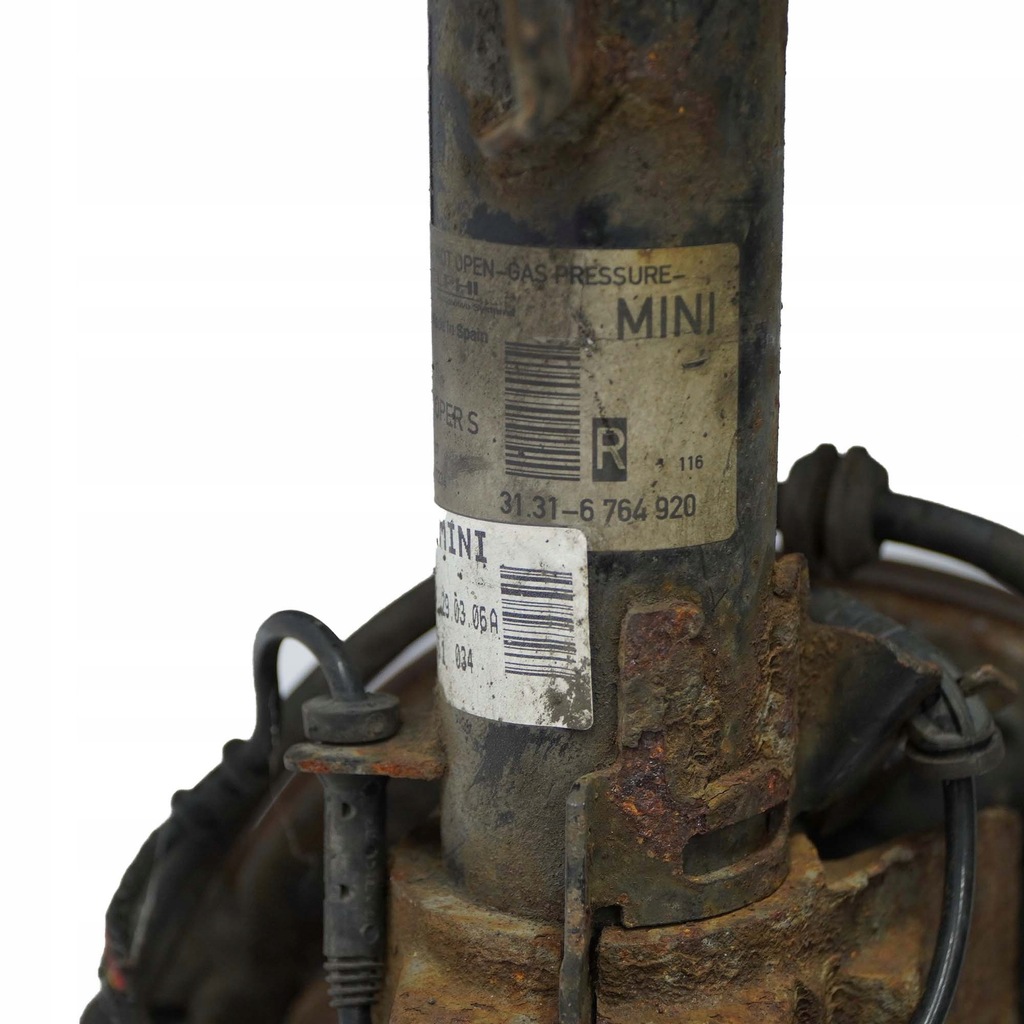 фото №9, Mini r53 s w11 поворотний кулак амортизатор правий 170hp