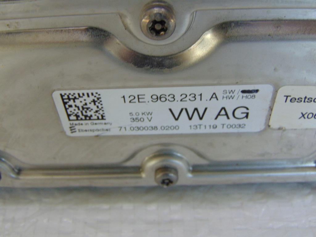 фото №5, Vw golf vii обогреватель стояночный 12e963231a