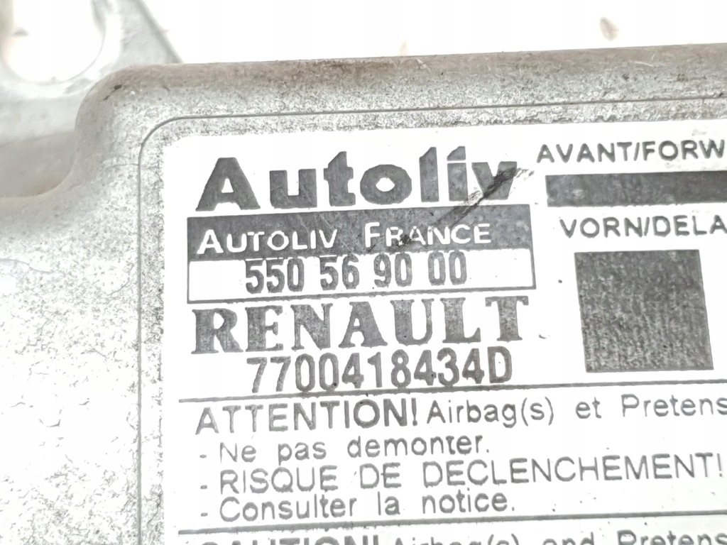 фото №3, Модуль подушок air bag renault scenic