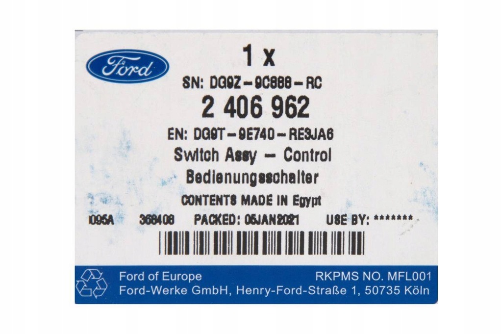 фото №11, Перемикач круїз-контроль mondeo s-max / galaxy 2406962 _ dg9t-9e740-re3ja6