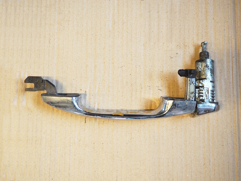 фото №3, Lancia delta ручка ліва перед передня хром з вкладка 242530