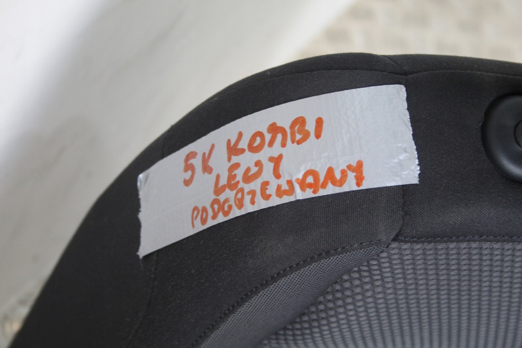 фото №6, Сидіння лівий перед vw golf vi 6 1k9 kombi