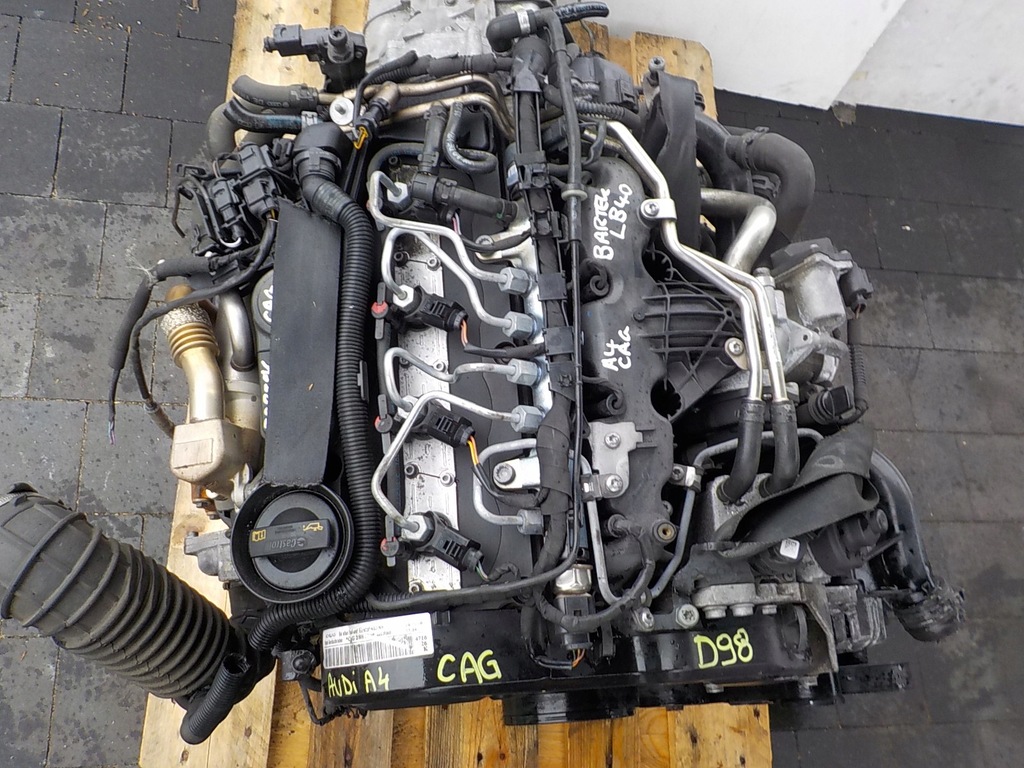 фото №12, Audi a4 b8 09r 2.0 tdi 143km двигатель cag kompletny film
