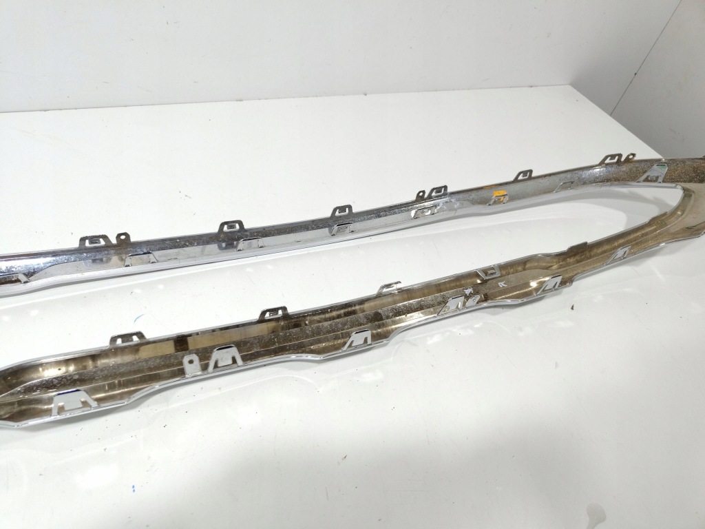 Mercedes glc w254 накладка хром на бампер передній Ціна