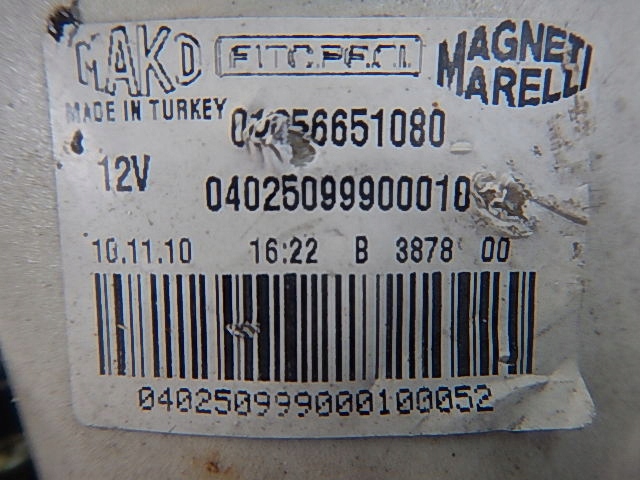 фото №7, Citroen nemo лівий протитуманна фара 01356651080