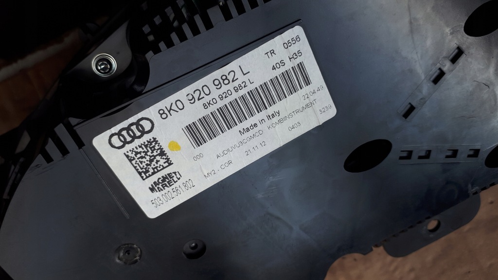 фото №8, S4 b8 lift счетчик приборная панель приборы 3.0 tfsi бензин 8k0920982l