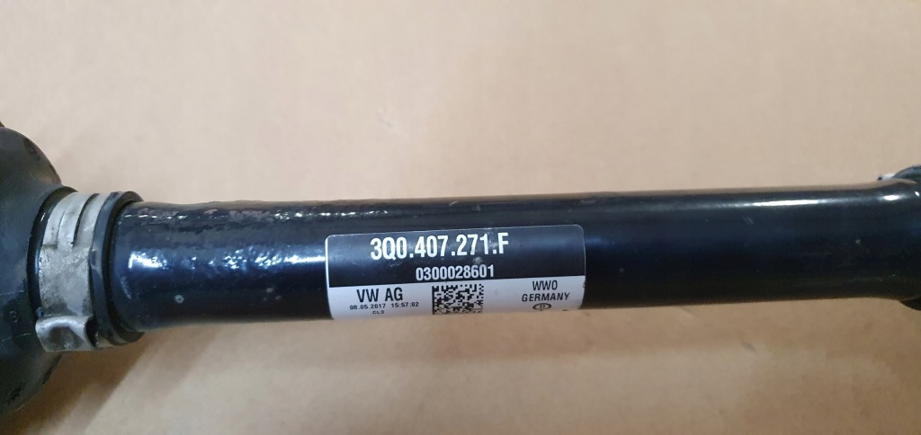 фото №2, Приводной вал vw audi skoda 3q0407271f оригинал ideał