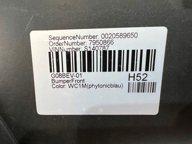 фото №13, Бампер перед передний bmw ix3 ix 3 g08 20-