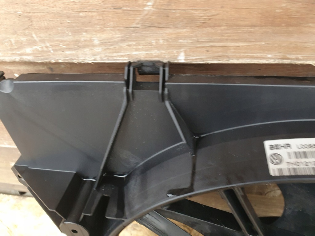 фото №7, Вентилятор корпус радіатора vw t5 7h0121201ch