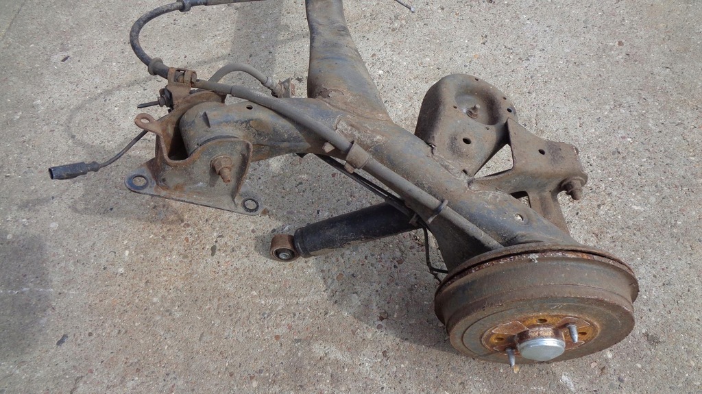 фото №6, Балка задняя oś подвеска fiat panda 3 iii 2x4 trekking cng 2012-