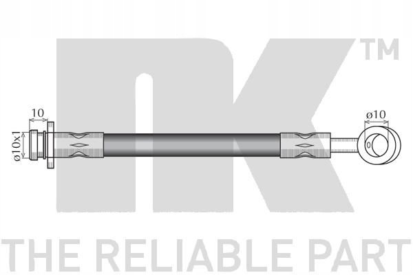 Шланг гальмівний [nk] Оригінал