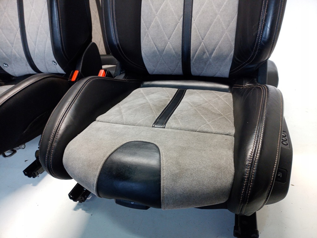 фото №6, Сидіння заднє сидіння pół шкіра підігрів масаж обшивки peugeot 508 ii sedan