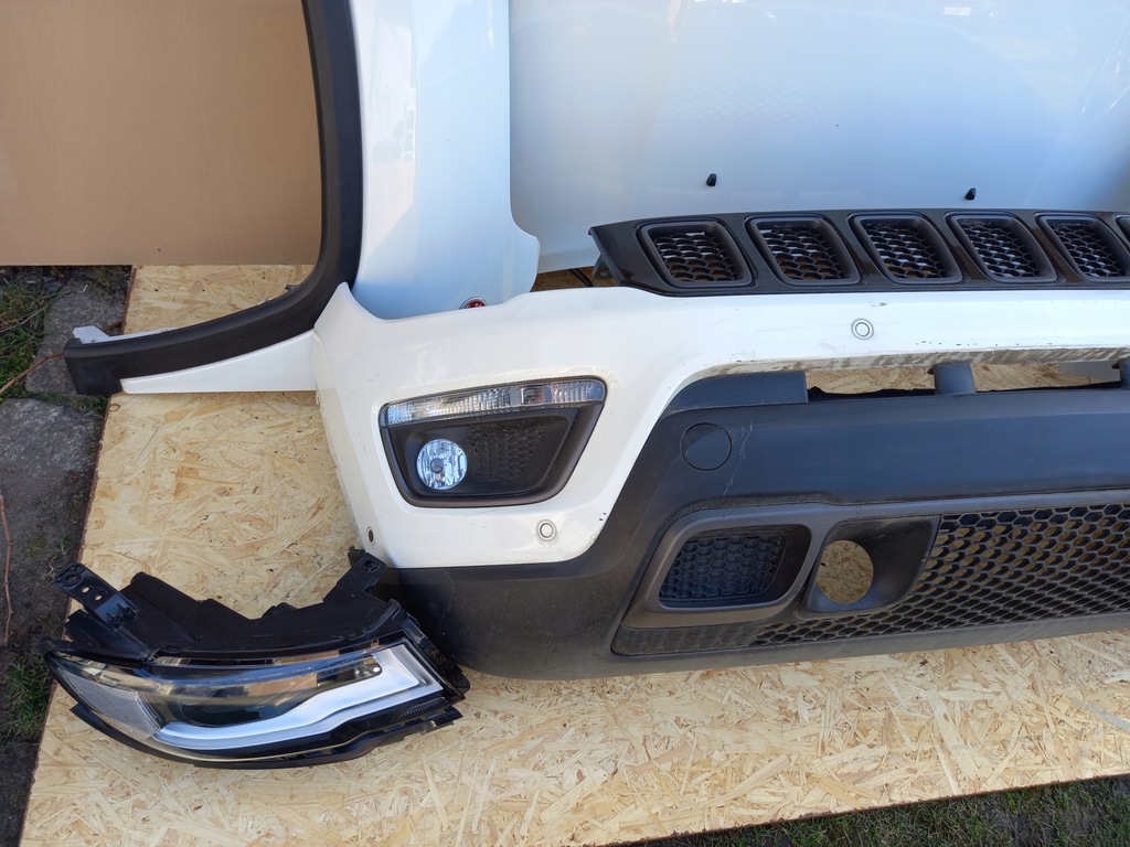 фото №14, Бампер капот крыло лампы pas радиатор jeep compass trailhawk 1.3 hybrid