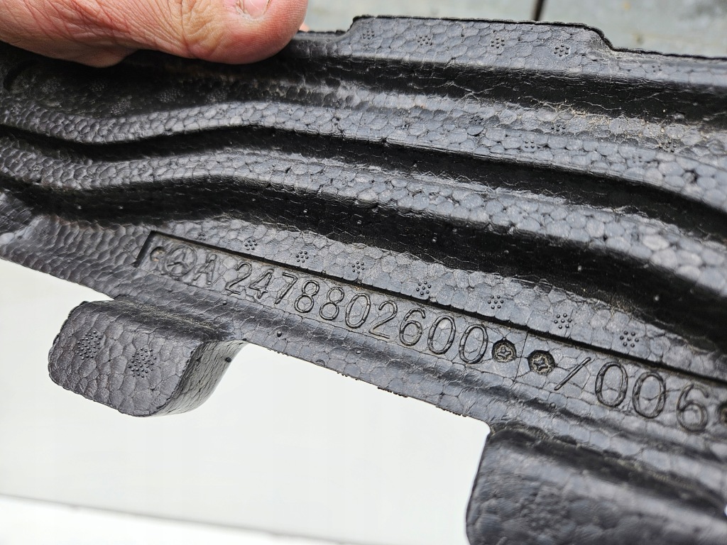 фото №5, Mercedes glb w247 абсорбер бампера перед передній