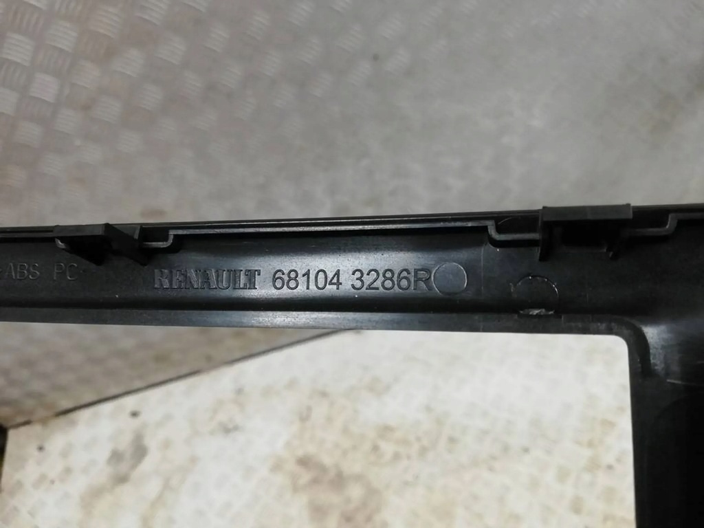 фото №5, Рамка панель радіо кондиціонер renault kadjar 681043286r