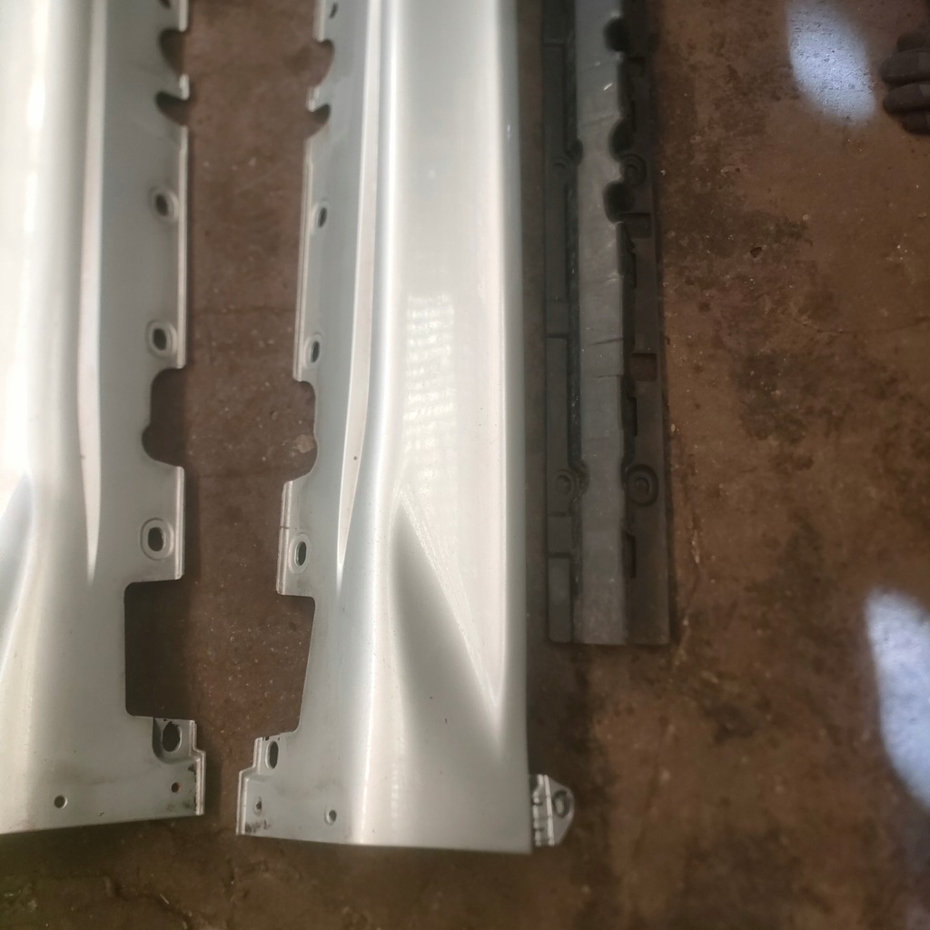 фото №11, Bmw e70 x5 lift накладка молдинг порог titansilber 354