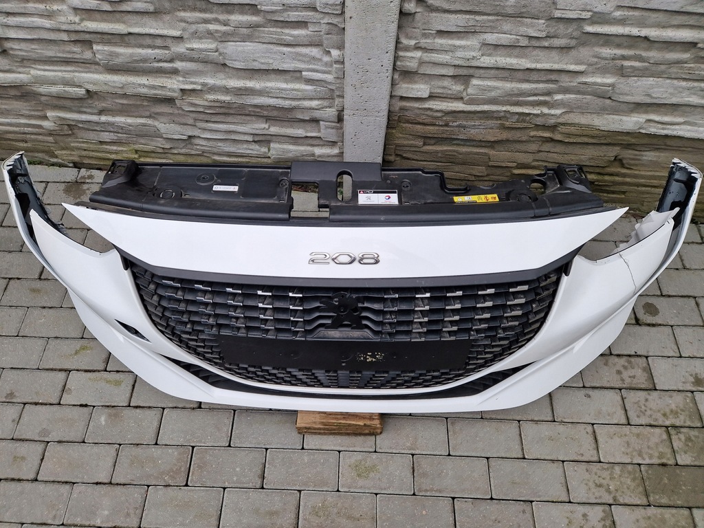 фото №10, Бампер + лампа led + pas peugeot 208 ii 2019 -