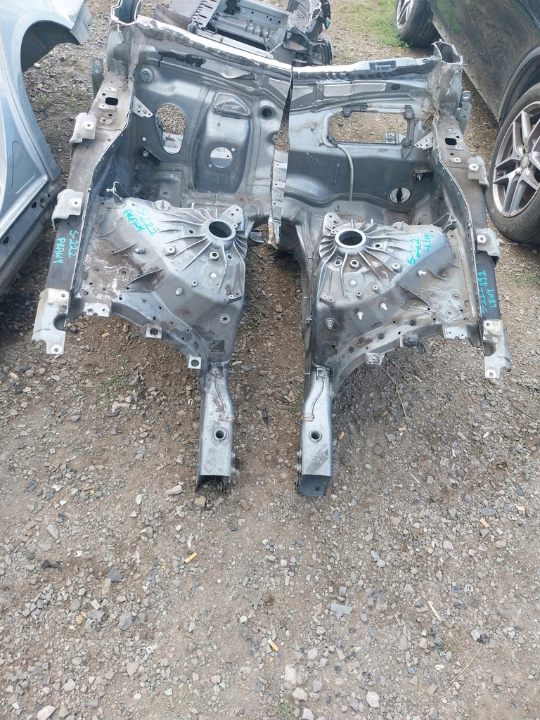 фото №1, Mercedes w222 чверть ліва права перед лонжерон підкрилок idealna прямі