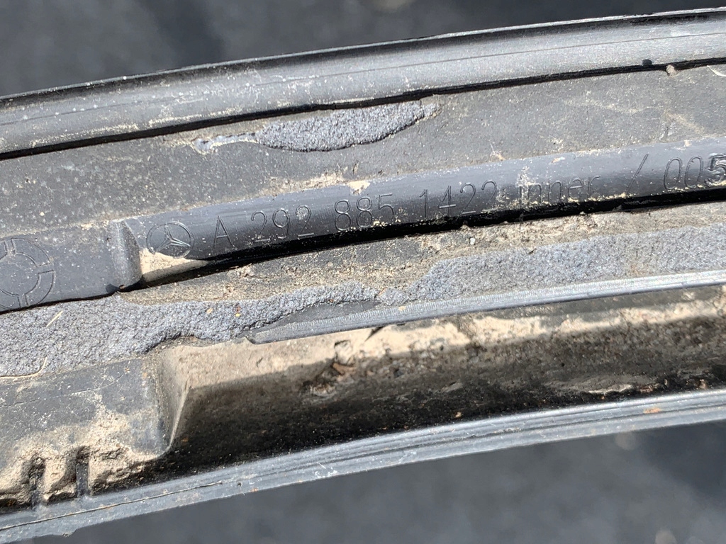 фото №3, Mercedes gle a292 молдинг крыла задняя задняя левая