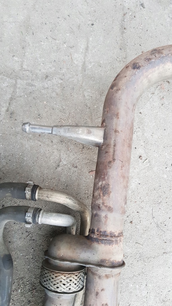 фото №9, Citroen c4 i picasso 2.0 hdi радиатор выхлопных газов egr труба выхлопная