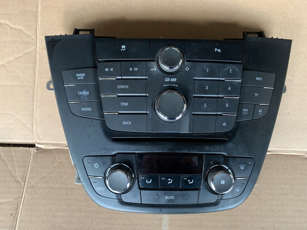 фото №1, Opel insignia a панель радіо кондиціонера 13273095