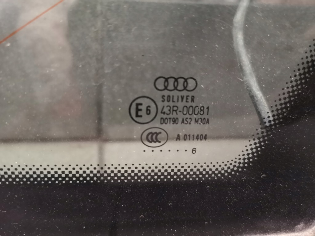 фото №12, Скло трикутник правий задня audi a6 c6 avant 06r