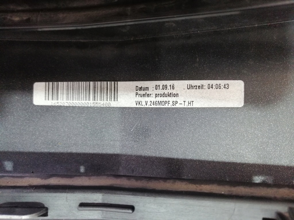 фото №15, Mercedes b-klasa w246 246 lift бампер перед