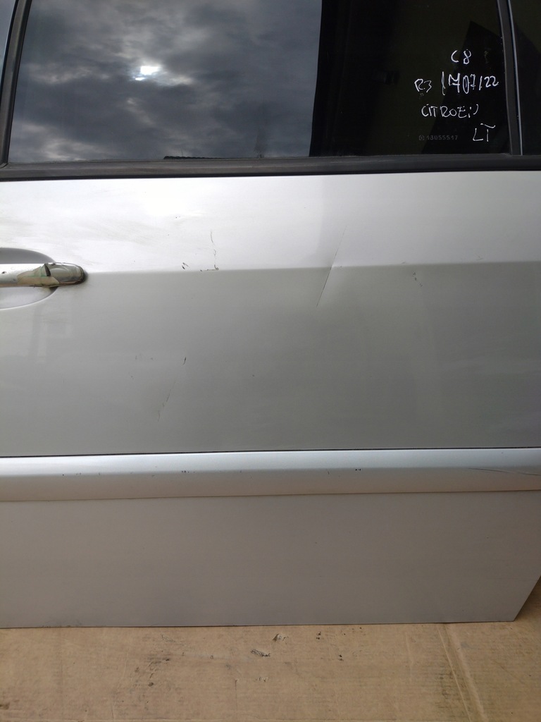 фото №8, Дверь левый задняя citroen c8