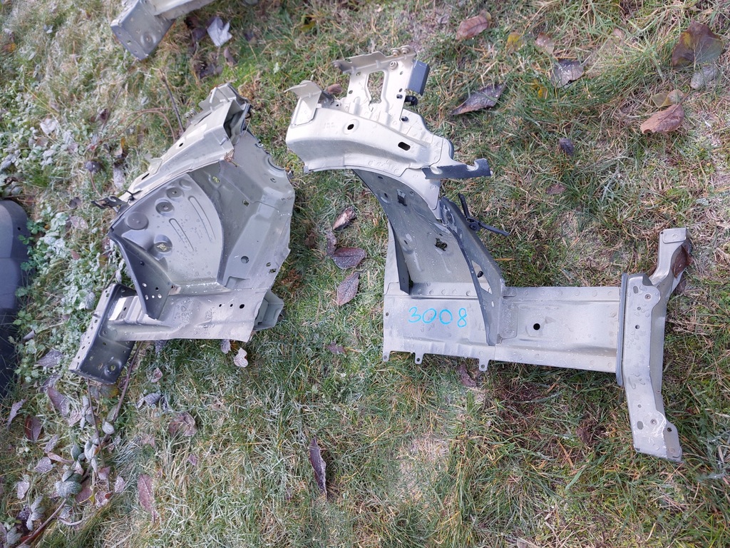 фото №1, Четверть лонжерон перед peugeot 3008 ii 5008 ii 16- правая