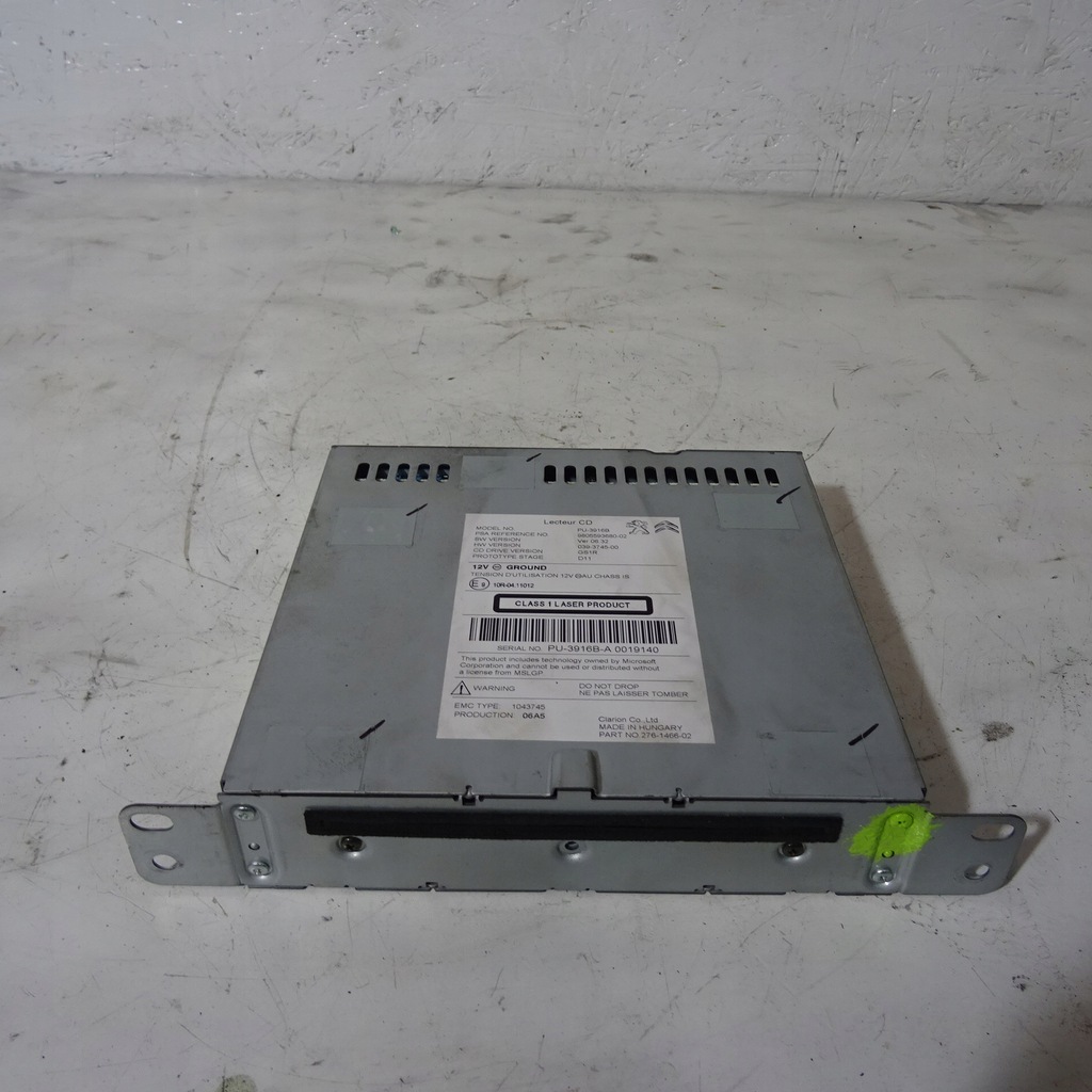 фото №1, Peugeot 308 радіо зчитувач navi 9805593680-02