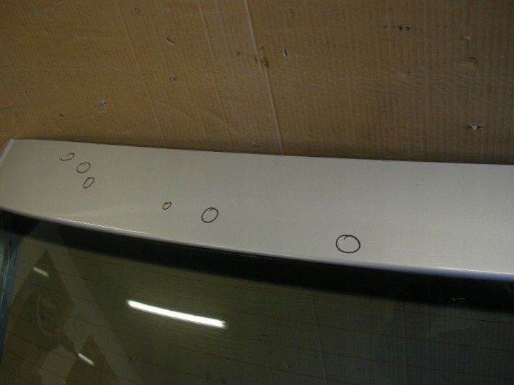 фото №3, Audi a4 2007 combi крышка багажника задняя