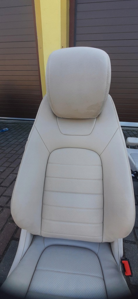 фото №13, Сидіння заднє сидіння оббивка обшивки салон шкіра coupe mercedes w205