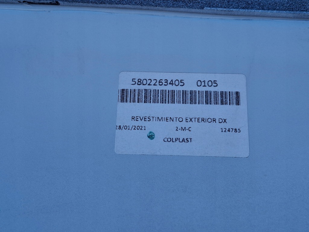 фото №7, Iveco s-way подовжувач двері правих праве білий оригінал 5802263405