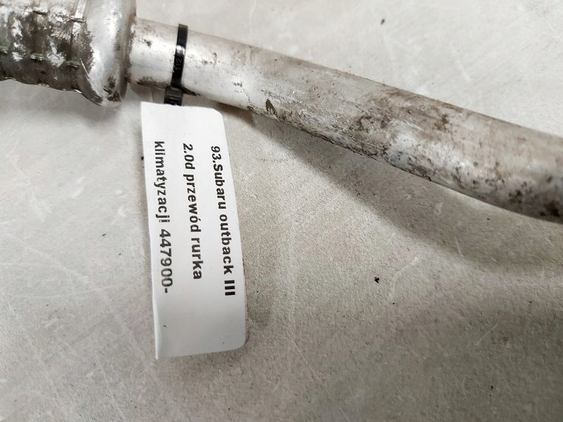 фото №4, Subaru outback 3 iii 2.0 d шланг кондиціонера wąż трубка кондиціонер