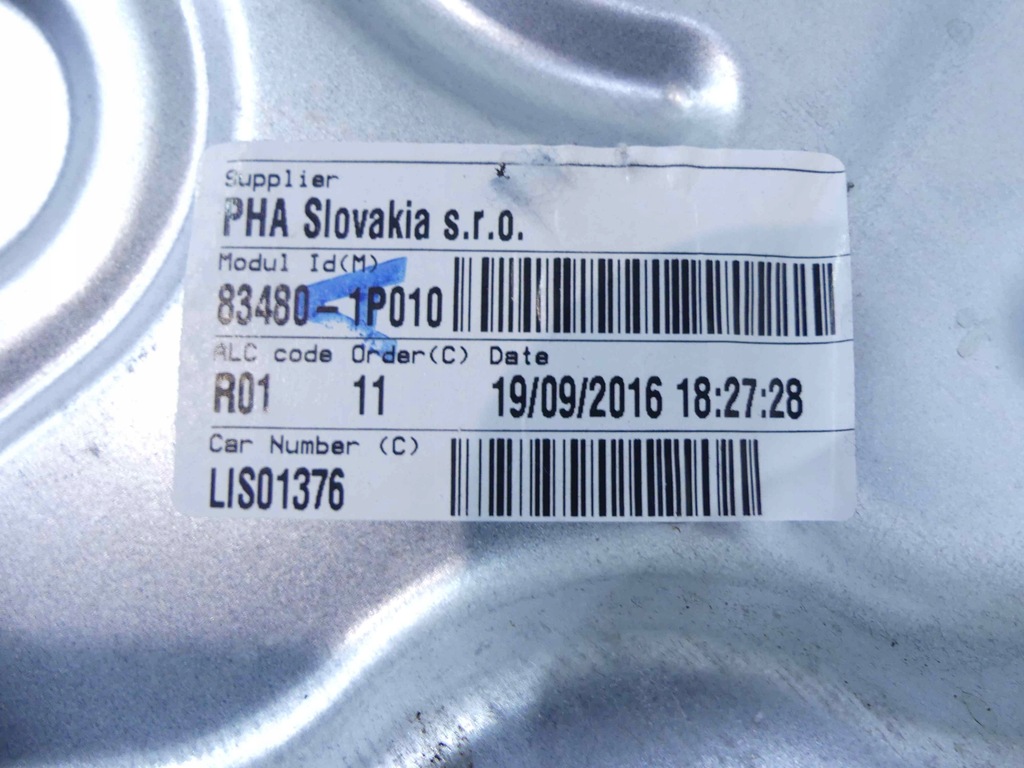 фото №3, Подъемник задняя правый kia venga lift 16r