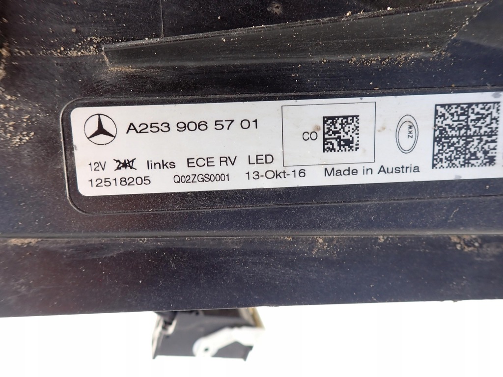 фото №7, Mercedes glc x253 15- лампа левая перед full led