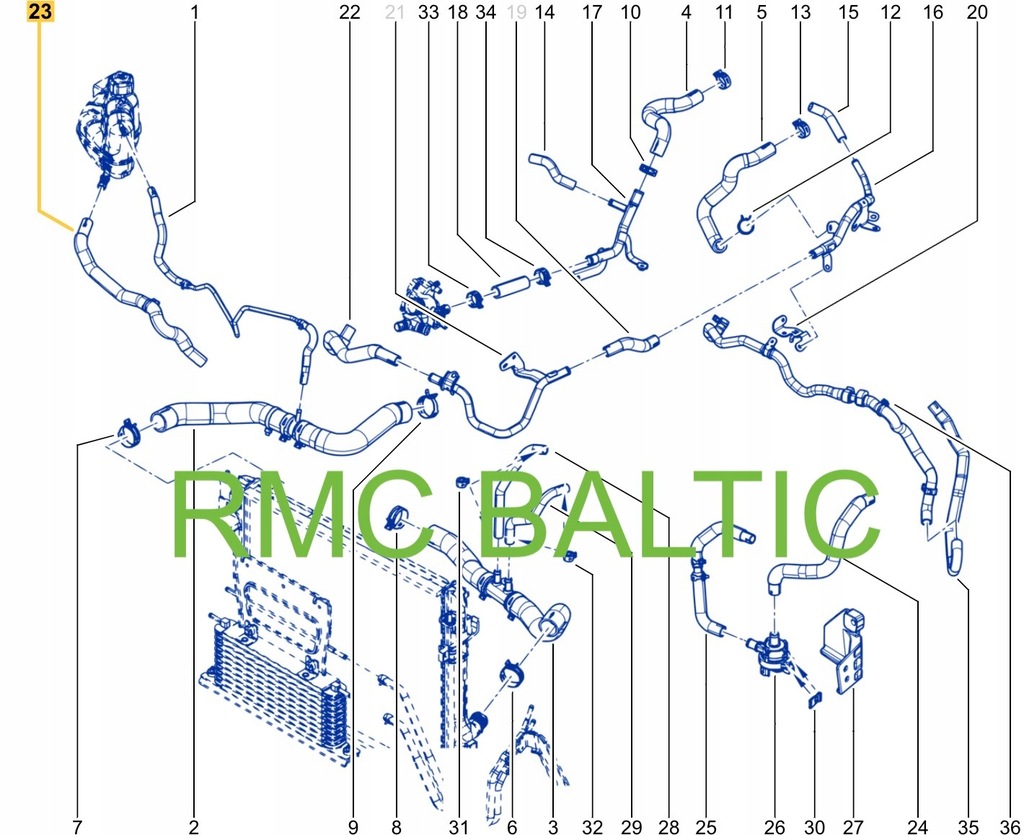 фото №11, Шланг wody renault koleos ii 2..0 dci 217414843r