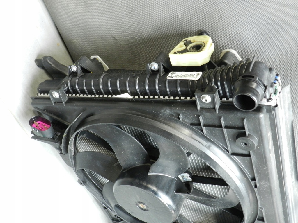 фото №6, Vw jetta 5c 2.0 tdi набір радіатор вентилятори