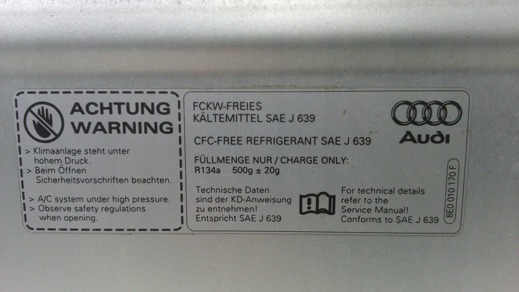 фото №10, Audi a4 b7 капот кришка двигуна 8e0010170f