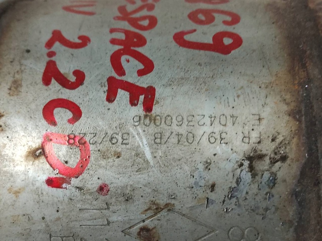 фото №3, Катализатор pełen renault espace iv 2.2 dci c114 8200358551